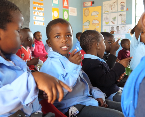 NCP Children in class