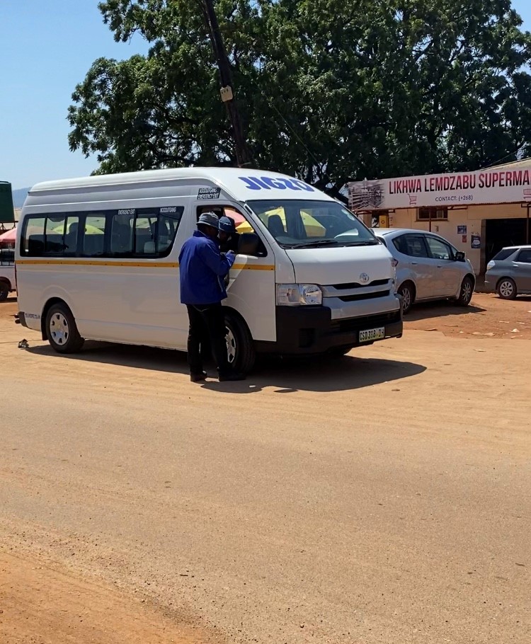 Eswatini mode of transport (Kombi)