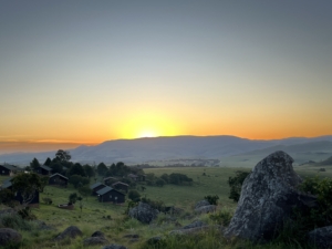 Sunset at Malolotja Nature Reserve