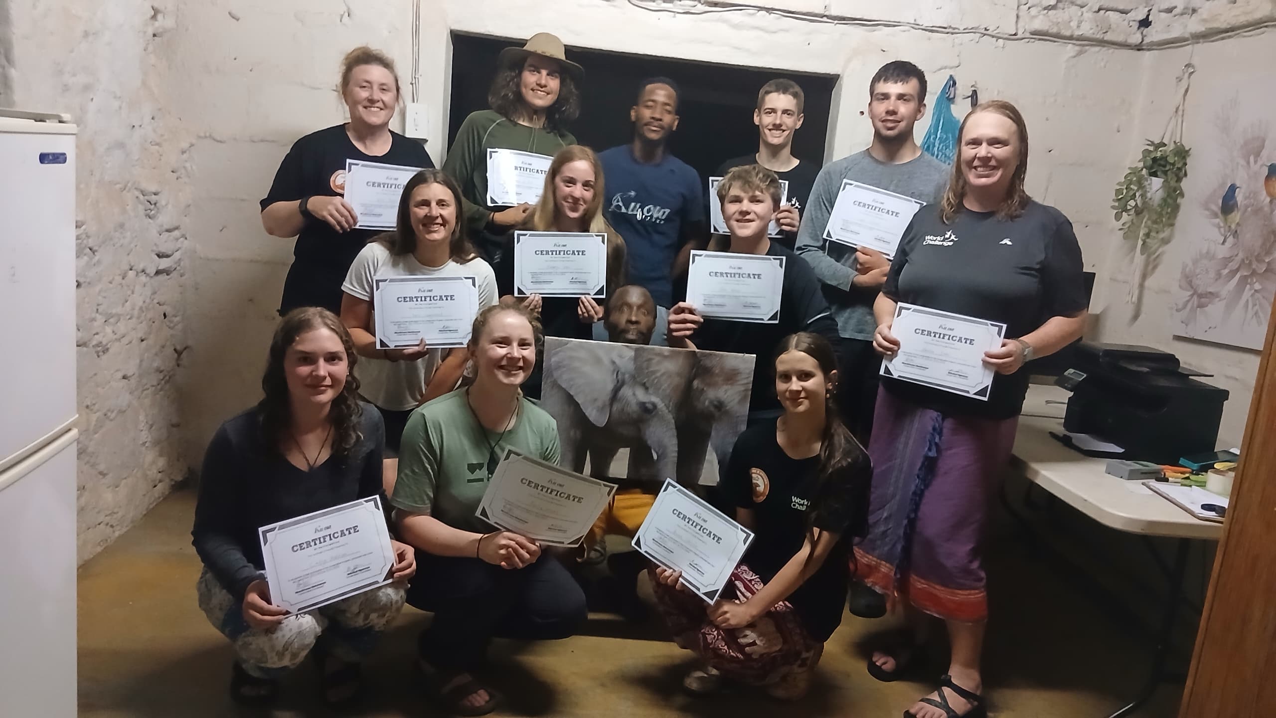 World Challenge Group at Wide Horizons Mountain Retreat